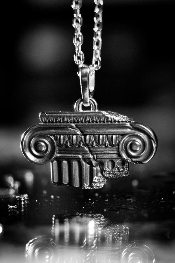 sterling silver	ancient jewelry	ancient greek	ancient pendant	rome jewelry	rome ancient	ancient culture	Ionic silver pendant	silver pendant	history lovers	temple of artemis	Antiquity	Ancient Greece (etsy image id: 4548071832)