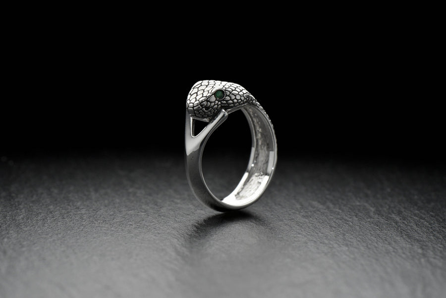 Serpent Ring	Snake ring	Serpent jewelry	Snake jewelry	Snake lovers	jewelry	Sterling silver __etsy:7246232675