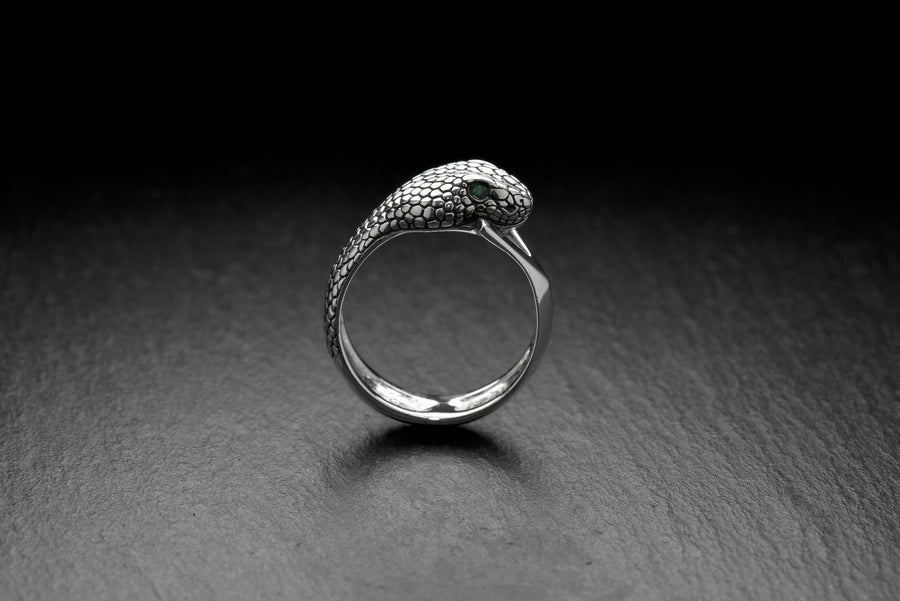 Serpent Ring	Snake ring	Serpent jewelry	Snake jewelry	Snake lovers	jewelry	Sterling silver __etsy:7246232675