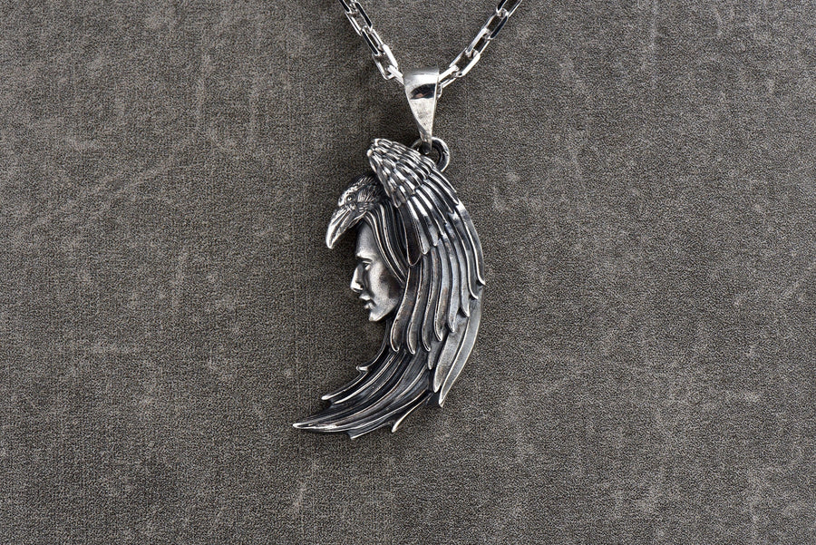This symbolic image is not only a beautiful decoration, but also a reference to mythological and cultural traditions. (etsy image id: 4611212110)