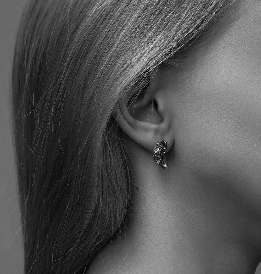 silver earrings	earrings	jewelry	gift	Sterling silver	animal earrings	animal jewelry (etsy image id: 7395501063)