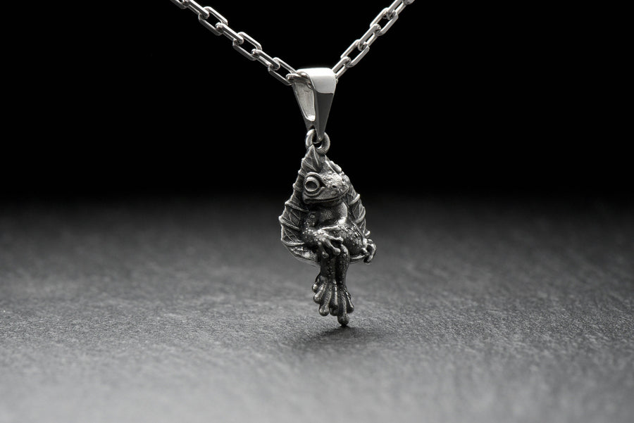 silver pendant	Sterling silver	Sloth jewelry	pendant	silver necklace	Pendant Frog	Frog necklace	jewelry frog	gift	jewelry