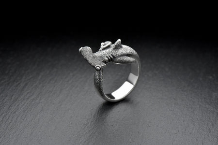 Sea creature ring	Sea souvenir	maori jewelry		Hammer shark ring	Hammer shark	Hammer shark jewelry	silver ring	gift (etsy image id: 4631539087)