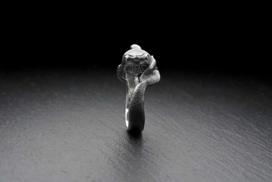 Signet ring	men's jewelry	silver signet ring		Shark signet ring	shark silver jewelry	Sea creature ring	sea art	sea jewelry (etsy image id: 4586649098)