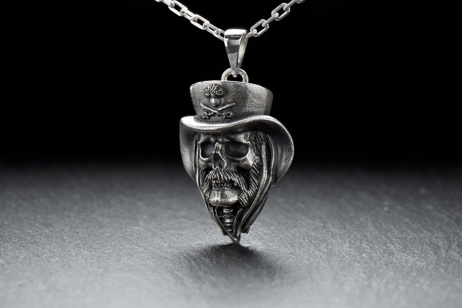 Lemmy Kilmister	motorhead	heavy metal	motörhead	Skull jewelry	gift for him	Skull	gift for her	Sterling silver	Skull pendant	Skull necklace	silver skull pendant	silver skull (etsy image id: 4656660916)