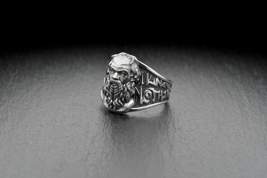 silver ring	Silver	philosophy ring	ancient greece	philosopher	silver jewelry	sterling silver	handmade jewelry	gift for her	sterling silver ring	philosophy	greek philosopher	ancient greek (etsy image id: 4660175522)