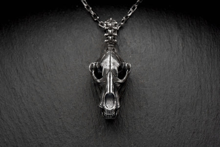 This silver pendant will be a great addition to any outfit, pairing perfectly with a leather jacket, shirt and jeans. She will remind you of freedom, hunting and adventure, which are so valued in the life of real men. (etsy image id: 4733383282)