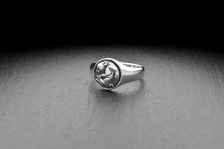 So if you're looking to add a touch of cuteness to your outfit or want to surprise someone special with a unique gift, get your hands on this lovely Silver Ring Sleeping Piglet today! (etsy image id: 4753202579)