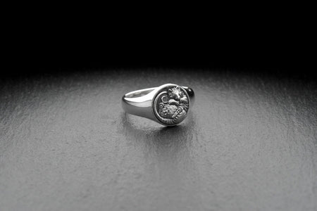 Whether you're looking to spruce up your outfit or looking for an extraordinary gift, this lovely Silver Ring Sleeping Mouse is perfect for all occasions. Get your hands on this beautiful ring today and add a touch of cuteness to your style! (etsy image id: 4753304265)
