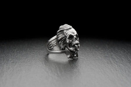 It will suit both men and women and will be a great gift for anyone who is fond of science and creativity. Get yours today and express your personality with our Albert Einstein Silver Ring! (etsy image id: 4787228909)