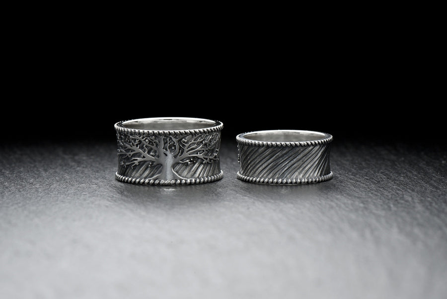 Sterling Silver Yggdrasil Ring: Norse Tree of Life Jewelry (etsy image id: 7217730808)