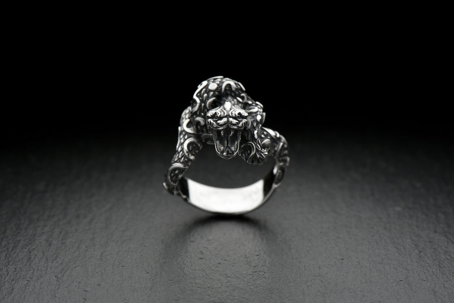 Handmade Sterling Silver Snake Ring: Animal Serpent Jewelry (etsy image id: 7308877243)