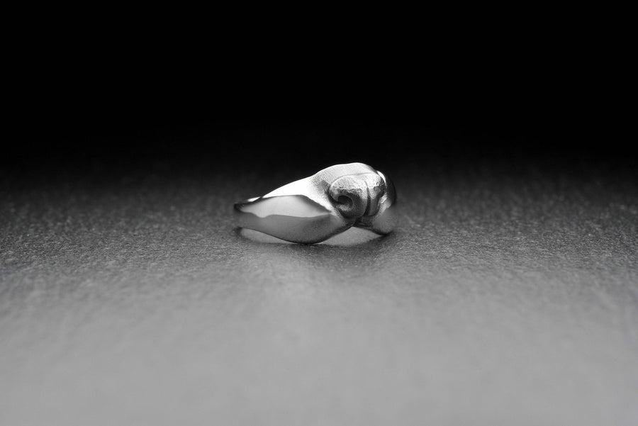 Handmade Sterling Silver Ferret Nose Ring, Minimalist Animal Jewelry, Unique Pet Lover Gift, Unisex Silver Ring, Modern Animal Ring (etsy image id: 6052315682)