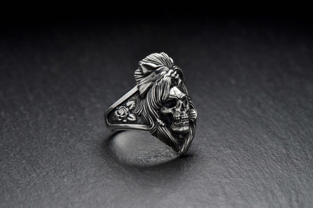 Made from high-quality sterling silver, this ring has a polished finish that adds a touch of elegance and enhances the details of the design. (etsy image id: 4946239852)