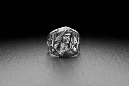 Sterling Silver David Ring: Michelangelo Sculpture, Handmade Jewelry (etsy image id: 4975388217)