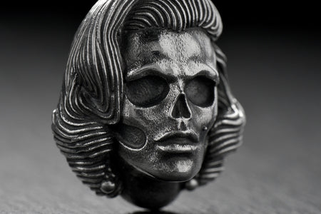 Crafted with meticulous attention to detail, this pendant features a finely crafted portrait of Marilyn Monroe. (etsy image id: 4994616869)
