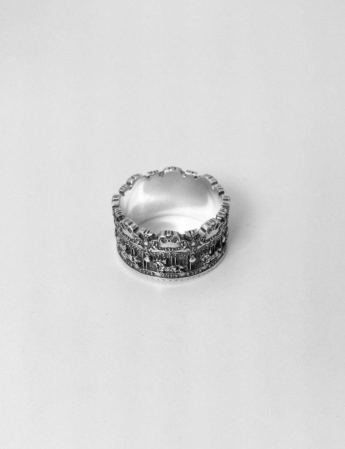 Sterling Silver Carousel Ring: Handmade Memory Jewelry (etsy image id: 5583929803)