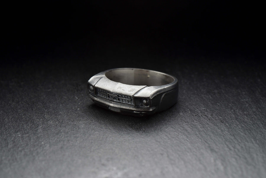 Handmade Sterling Silver Ford Mustang Ring: Car Lover Gift (etsy image id: 7261235068)