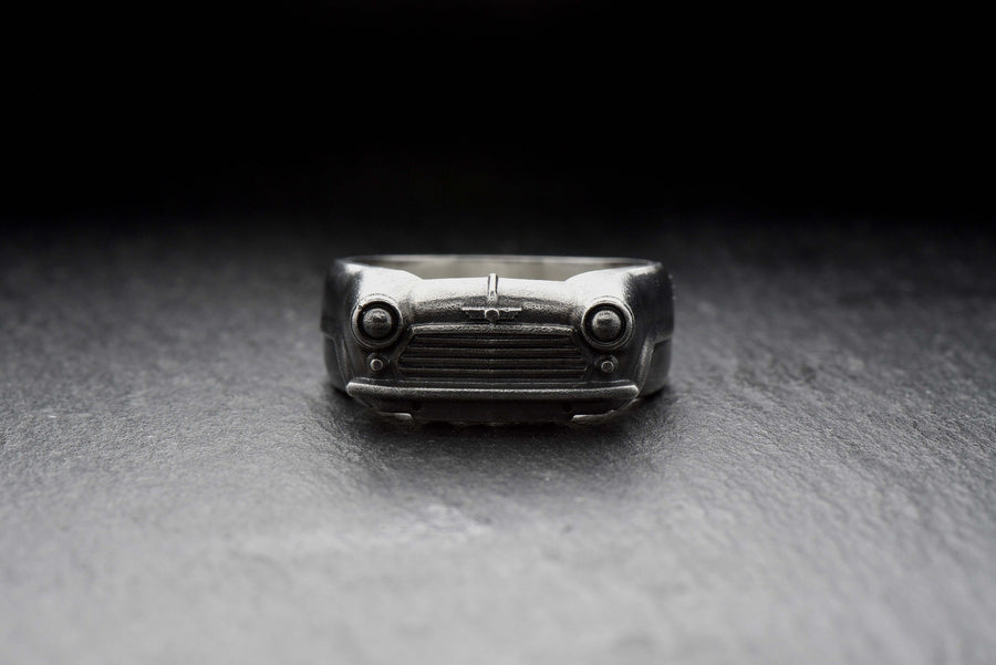 Sterling Silver MINI Cooper Ring: Handmade Car Lover Jewelry (etsy image id: 7261213642)