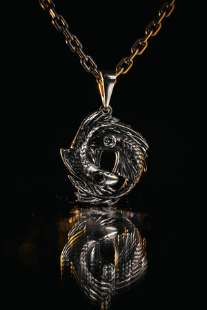 Sterling Silver Yin Yang Pendant: Handmade Asian Jewelry (etsy image id: 5029607658)
