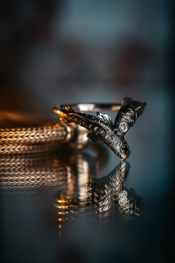 Sterling Silver Yin Yang Ring: Handmade Asian Style Jewelry (etsy image id: 5029881522)