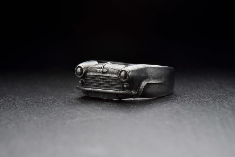 Sterling Silver MINI Cooper Ring: Handmade Car Lover Jewelry (etsy image id: 7261213642)