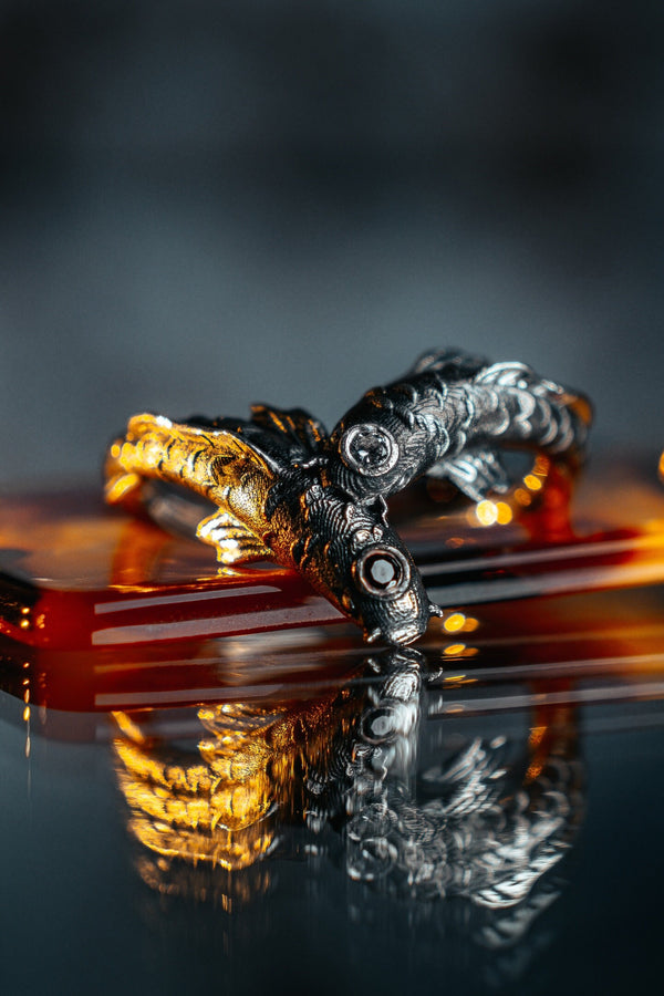 Sterling Silver Yin Yang Ring: Handmade Asian Style Jewelry (etsy image id: 5029881522)