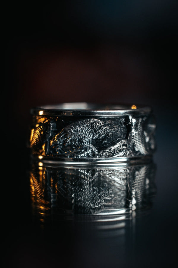 Crafted with love and craftsmanship, our rings are made using high-quality sterling silver to ensure durability and lasting beauty. (etsy image id: 7024618589)