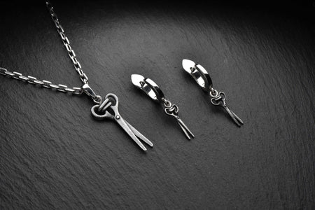 Scissors Silver Earrings – Sterling Silver Dangle Earrings | Minimalist Barber Jewelry Gift for Her (etsy image id: 5180256796)