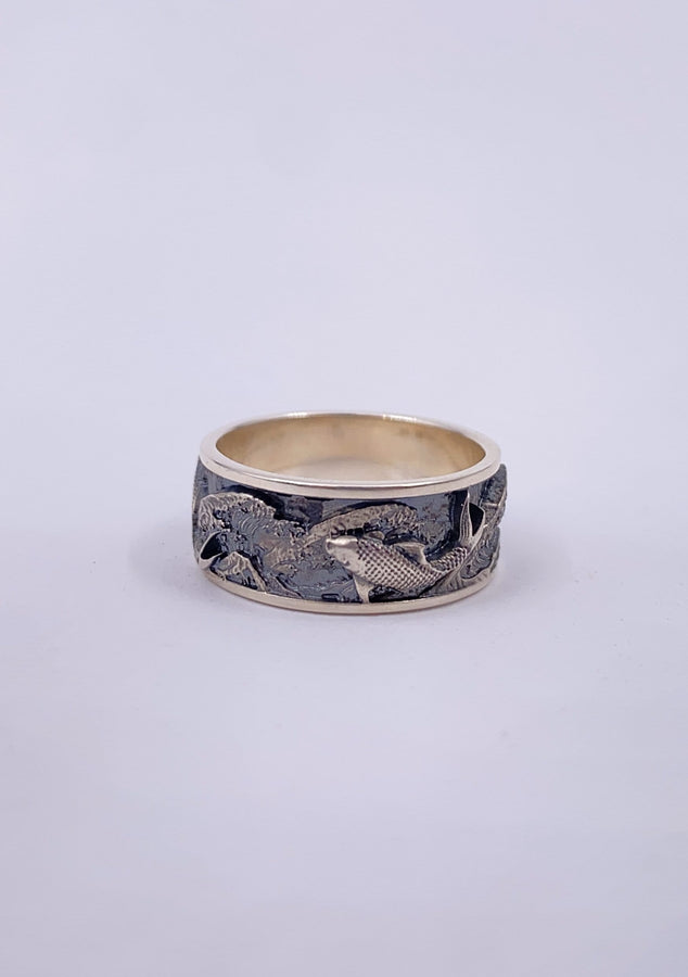 Crafted with love and craftsmanship, our rings are made using high-quality sterling silver to ensure durability and lasting beauty. (etsy image id: 7024618589)