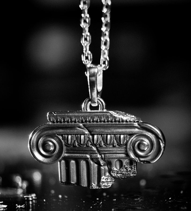 sterling silver	ancient jewelry	ancient greek	ancient pendant	rome jewelry	rome ancient	ancient culture	Ionic silver pendant	silver pendant	history lovers	temple of artemis	Antiquity	Ancient Greece (etsy image id: 4548071832)