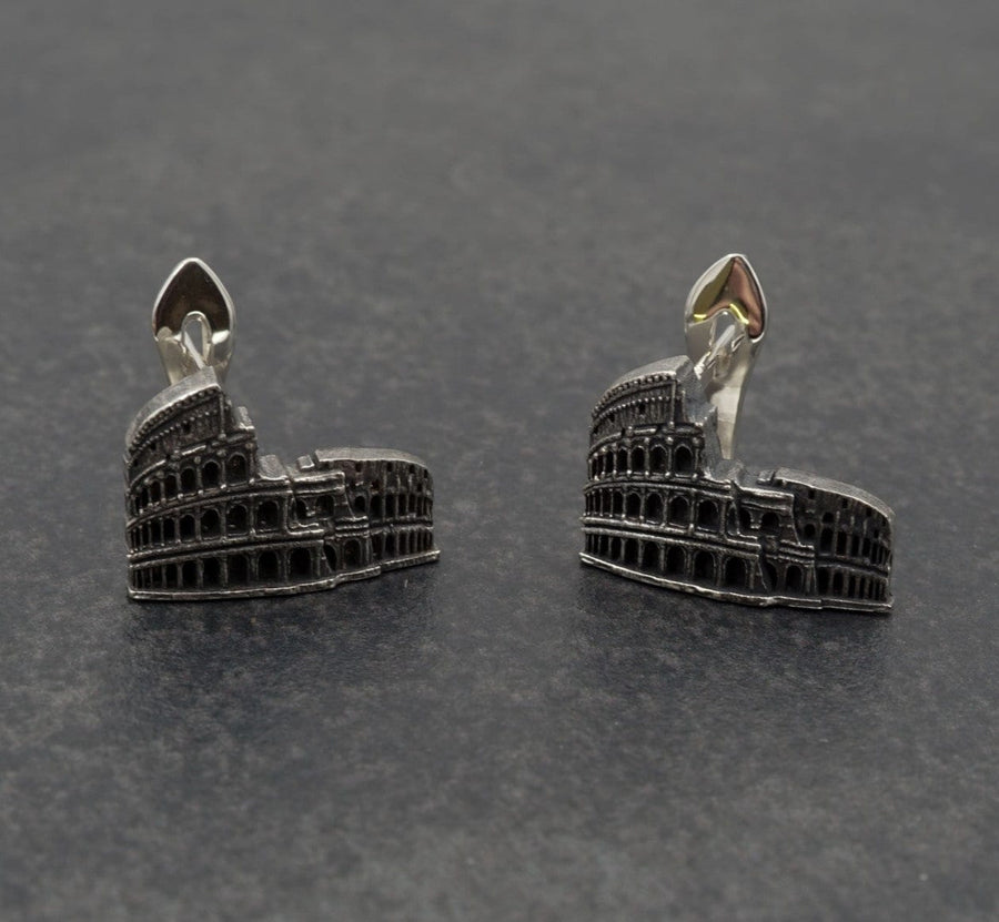 Rome Earring	Silver earring	Rome travel	Rome souvenir	Travel jewelry	souvenir pendant	Coloseum (etsy image id: 5744097993)