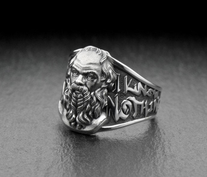 silver ring	Silver	philosophy ring	ancient greece	philosopher	silver jewelry	sterling silver	handmade jewelry	gift for her	sterling silver ring	philosophy	greek philosopher	ancient greek (etsy image id: 4660175522)