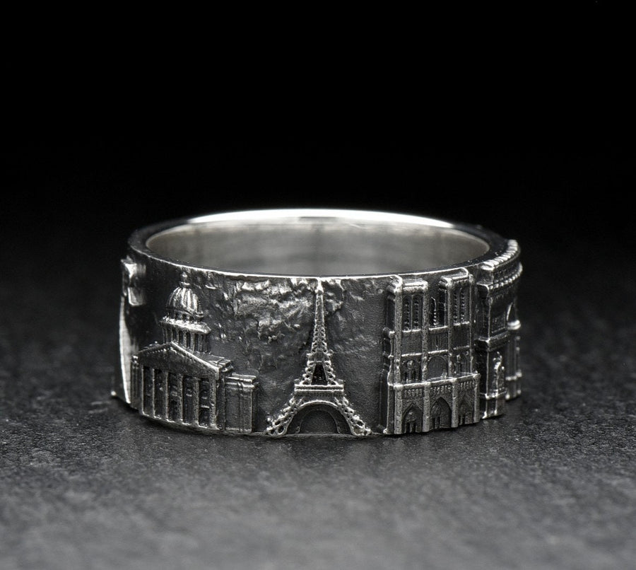 Capture the beauty of Paris with this stunning cityscape ring. Perfect as a gift for yourself, a loved one, or even as a souvenir from your travels. Crafted from high-quality materials with attention to detail - this Paris ring is guaranteed (etsy image id: 7309942113)