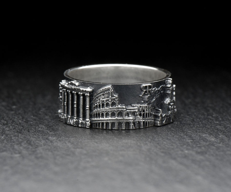 Capture the unforgettable beauty of Rome with this stunningly crafted ring. Crafted from premium materials, this souvenir, with its awe-inspiring cityscape design is perfect for travelers looking to take a bit of Italy on their journey. (etsy image id: 7309892325)