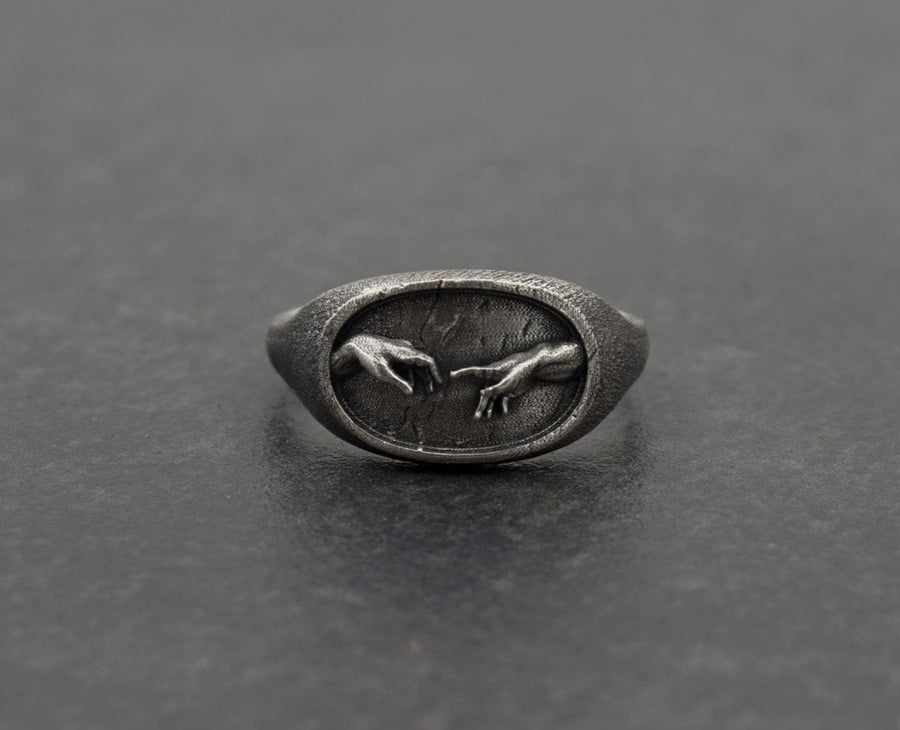 silver ring	antique ring	jewelry	silver rings	jewelry silver	antique	Ancient Greece	Ionic style	ancient	The Creation of Adam	Michelangelo	Renaissance	Ring Renaissance (etsy image id: 7043096623)
