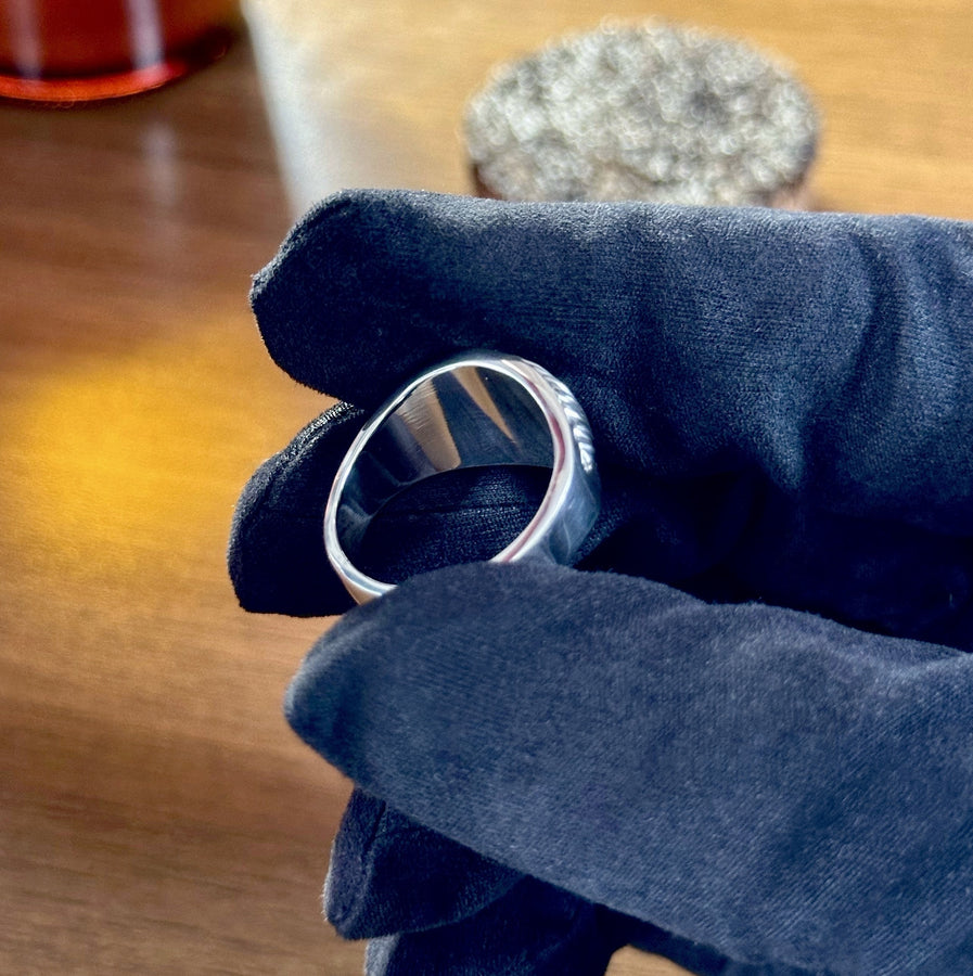 Sterling Silver Sloth Signet Ring: Handcrafted Animal Jewelry (etsy image id: 5634744453)