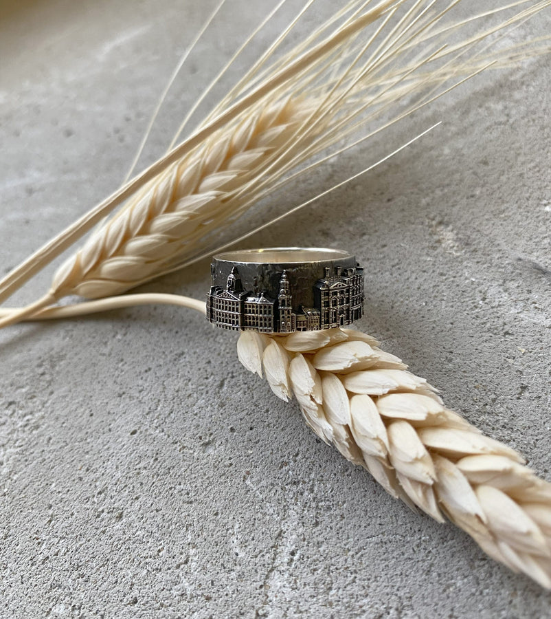 amsterdam ring	cityscape ring	amsterdam cityscape	traveler ring	Custom City Ring	city ring	abroad gift	study abroad gift	wedding gift	statement ring	anxiety ring	skyline ring	ring with city (etsy image id: 7309937379)