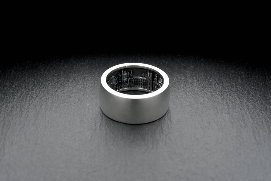 sterling silver ring	ring	Shekhtwoman	traveller gift	england ring	london ring (etsy image id: 7384658425)