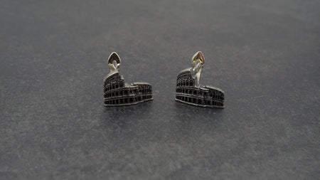 Rome Earring	Silver earring	Rome travel	Rome souvenir	Travel jewelry	souvenir pendant	Coloseum (etsy image id: 5744097993)