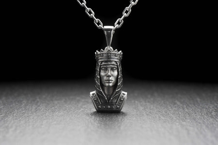 Knight necklace	Medieval pendant	Crusaders pendant	silver pendant	knight gift	cross pendant	templar knight	gothic jewelry	gothic pendant	gift for her	Silver Pendant Queen	Pendant Queen	Queen jewelry