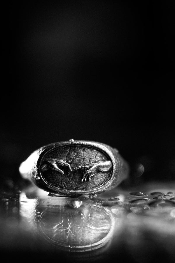 silver ring	antique ring	jewelry	silver rings	jewelry silver	antique	Ancient Greece	Ionic style	ancient	The Creation of Adam	Michelangelo	Renaissance	Ring Renaissance (etsy image id: 7043096623)