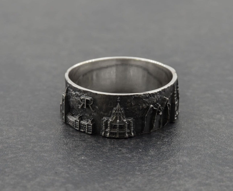 Ottawa ring	Canada ring	Ottawa skyline	Cityscape	canada	fare from home	artery	canada souvenir	shekhtwoman	skyline ring	canada cityscape	cityscape ring	travel gift (etsy image id: 7315617650)