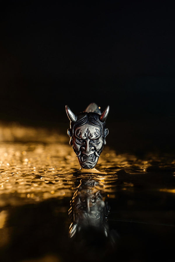Sterling Silver Earrings Oni Masks, Japan Culture Lovers Gift, Demon Earrings, Dainty Earrings, Womens Gift, Asia Lovers Jewelry, Gift Idea (etsy image id: 7175235964)