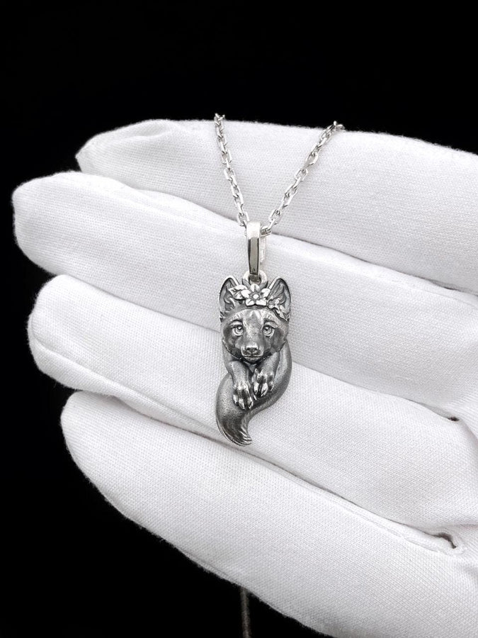 Unleash your inner strength and confidence with the Fox Girl pendant!  This powerful piece represents the fearless and independent spirit of the modern woman, designed to inspire and empower. (etsy image id: 4258205944)