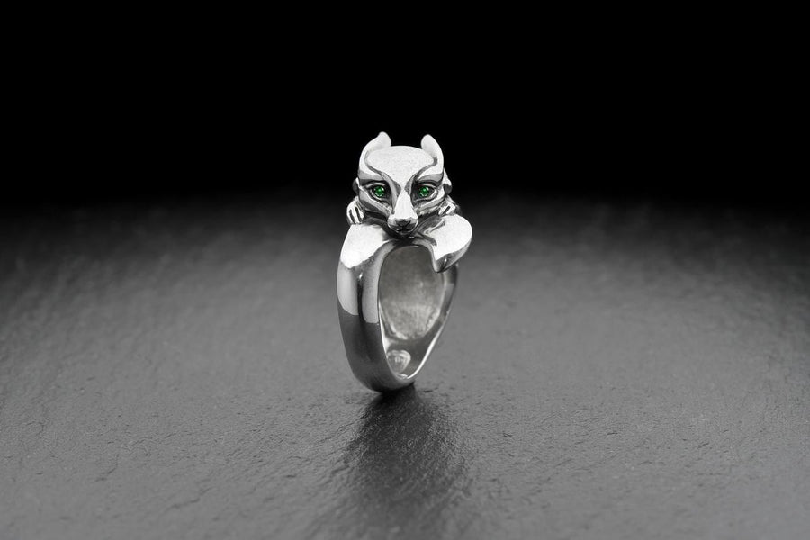 Whether you're a nature enthusiast, a fox lover, or someone who appreciates exquisite craftsmanship, the Silver Fennec Ring is sure to capture hearts and spark conversations.