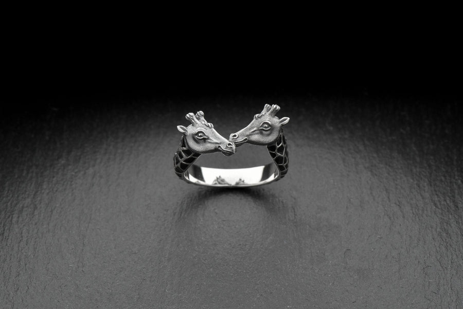 men's gift	animal jewelry	animal ring	silver ring	men gift	giraffe silver ring	giraffe jewelry	giraffe gift	giraffe ring	african travel	african totem	giraffes ring	giraffe lover gift __etsy:7349416840