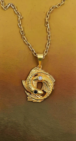 Sterling Silver Yin Yang Pendant: Handmade Asian Jewelry (etsy image id: 6944237474)