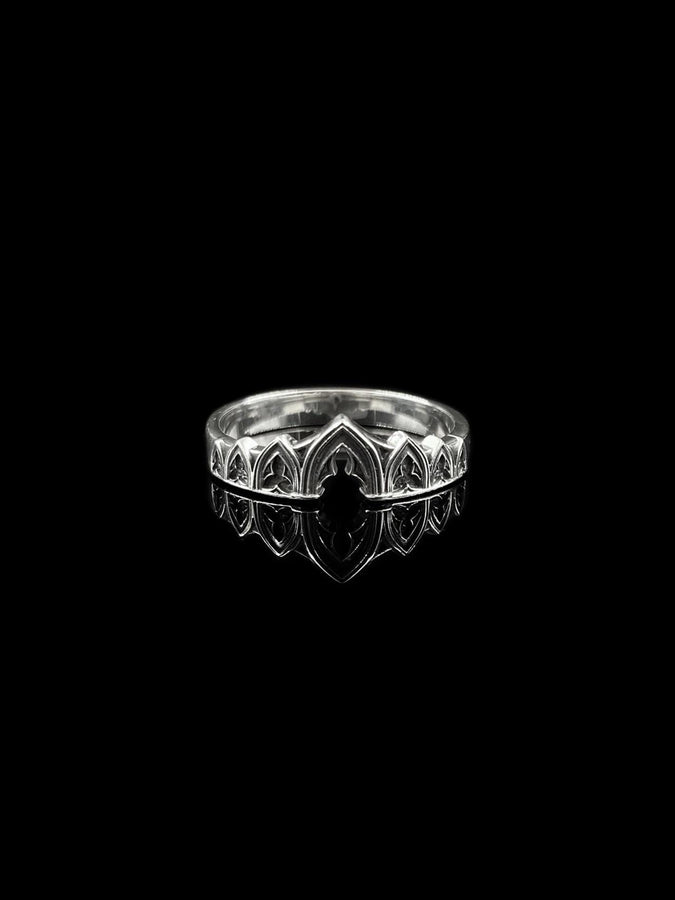 Sterling Silver Gothic Ring, Medieval Jewelry, Vintage Ring, Gift Idea, Goth Accessories, Gothic Jewelry, Handmade Wedding Ring, Unique Ring (etsy image id: 7273151059)