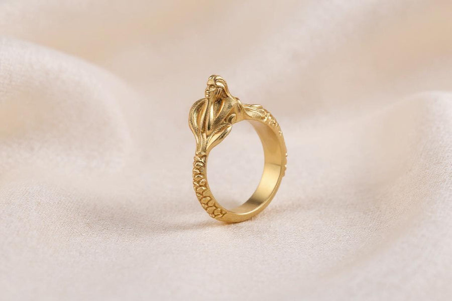 mermaid ring	sea lover gift	sea creature	mythology jewelry	siren ring	siren silver	mermaid jewelry	antique silver ring	pearl jewelrly	sea siren ring	mythology ring	sea creature ring	ancient myth ring (etsy image id: 4370454681)